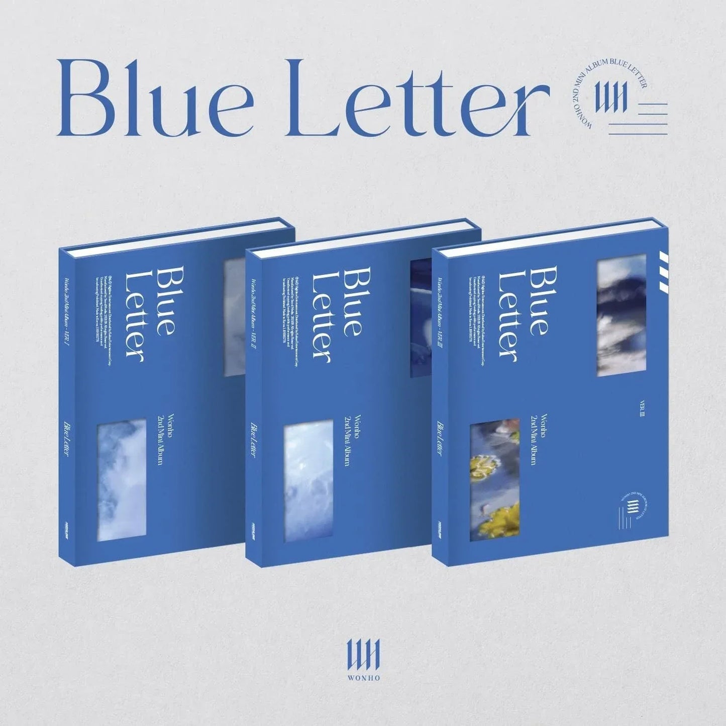 Wonho - Blue Letter - 2nd Mini Album