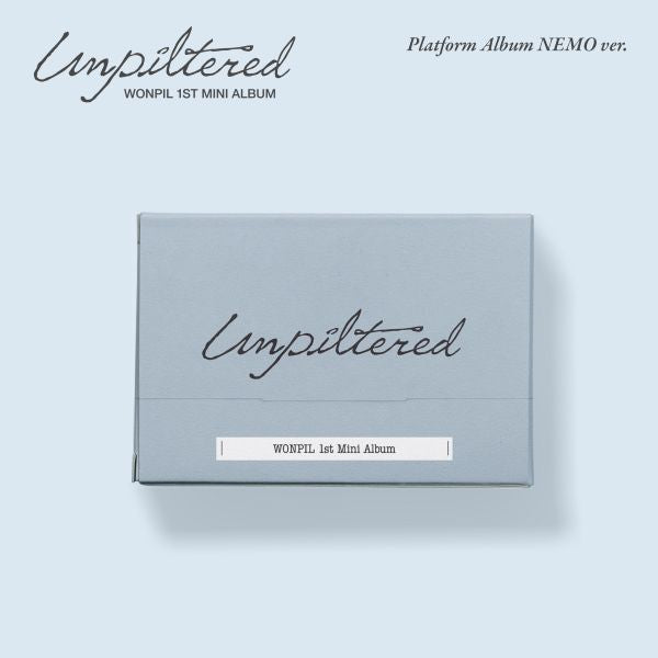(Pre-Order) WONPIL (DAY6) - Unpiltered - 1st Mini Album (Platform NEMO Ver.)