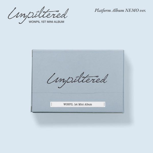 (Pre-Order) WONPIL (DAY6) - Unpiltered - 1st Mini Album (Platform NEMO Ver.)
