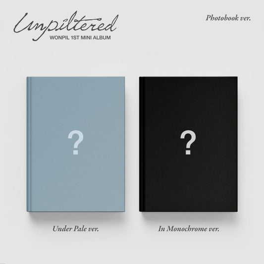 (Pre-Order) WONPIL (DAY6) - Unpiltered - 1st Mini Album (Standard Ver.)