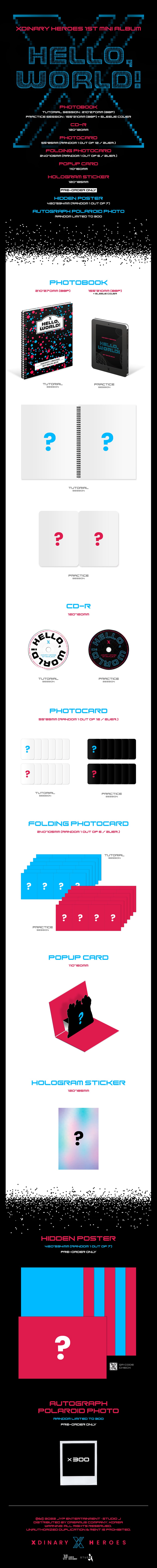 Xdinary Heroes - Hello, World! - 1st Mini Album