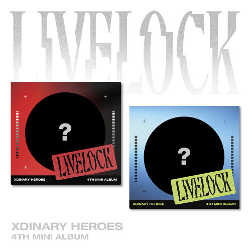 Xdinary Heroes - Livelock - 4th Mini Album (Digipack Ver.)