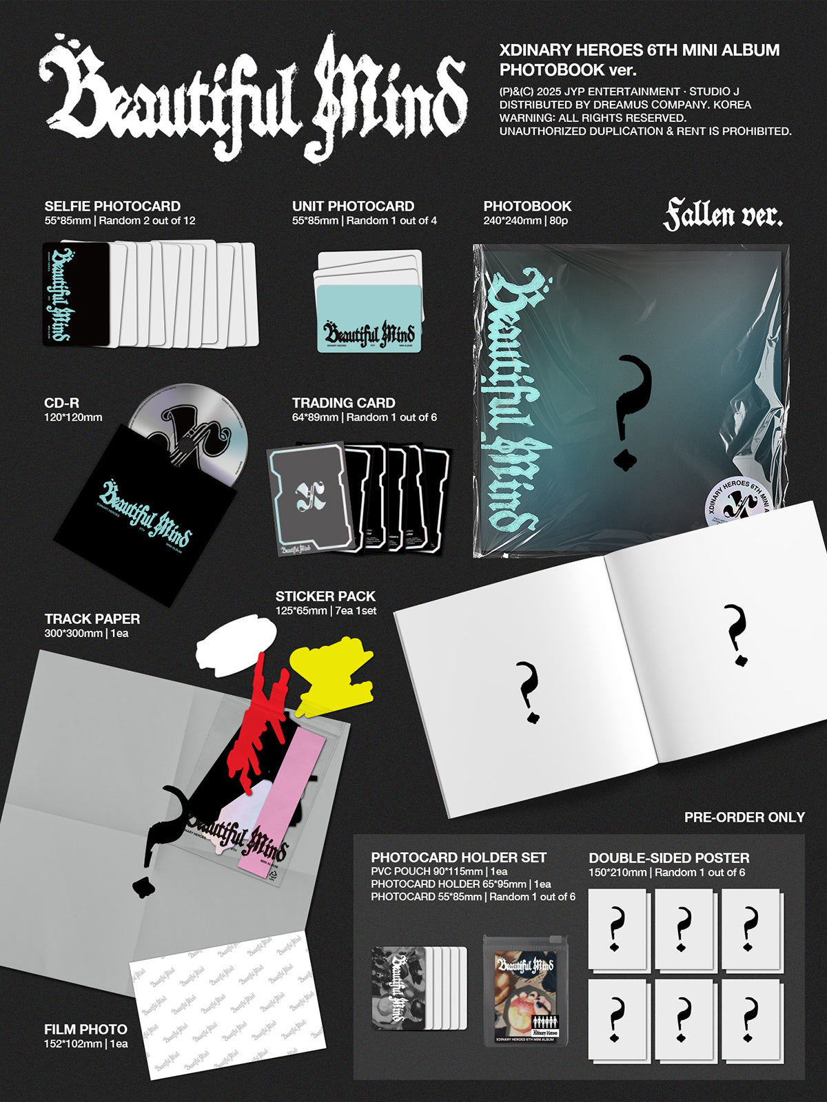 Xdinary Heroes - Beautiful Mind - 6th Mini Album