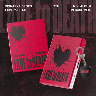 Xdinary Heroes - LXVE to DEATH - 7th Mini Album (Tin Case Ver.)