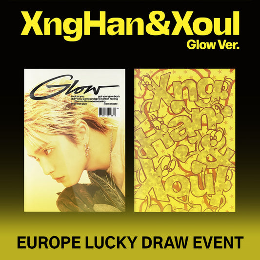 (Pre-Order + EUROPE LUCKY DRAW EVENT) XngHan&Xoul - Glow - 1st Mini Album (Glow Ver.)