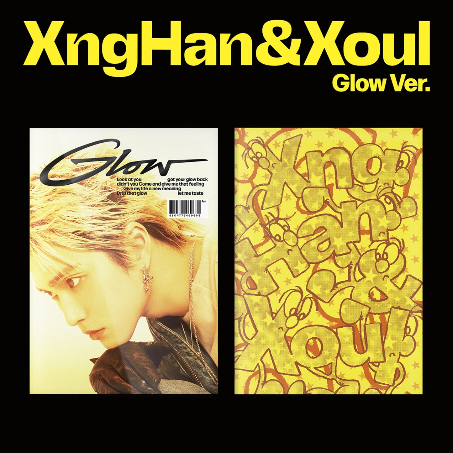 (Pre-Order) XngHan&Xoul - Glow - 1st Mini Album (Glow Ver.)