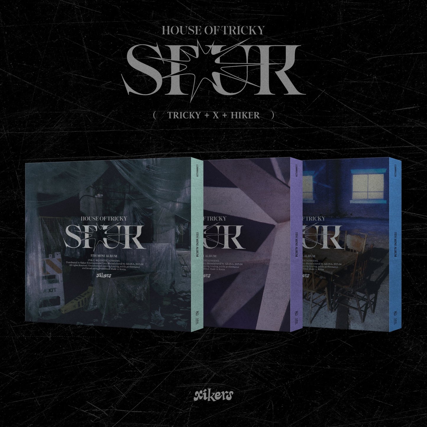 xikers - HOUSE OF TRICKY : SPUR - 5th Mini Album