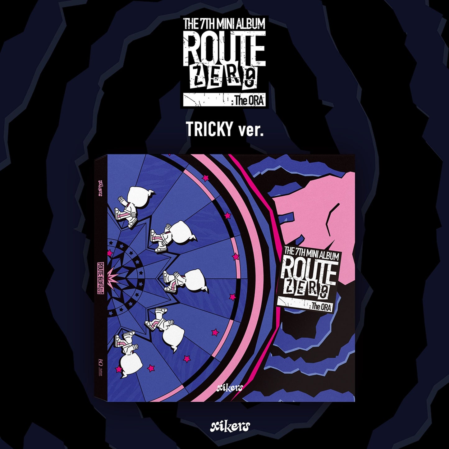 (Pre-Order + POB) xikers - ROUTE ZERO : The ORA - 7th Mini Album