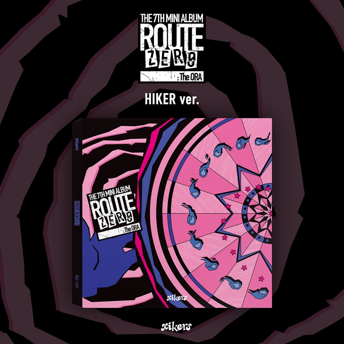 (Pre-Order + POB) xikers - ROUTE ZERO : The ORA - 7th Mini Album