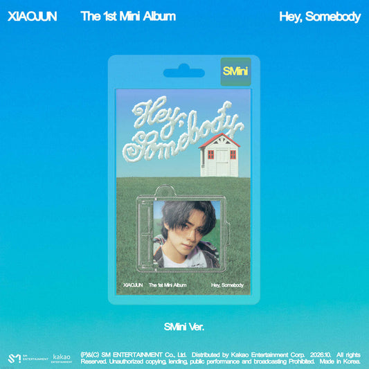 (Pre-Order) XIAOJUN (WayV) - Hey, Somebody - 1st Mini Album (SMini Ver.)