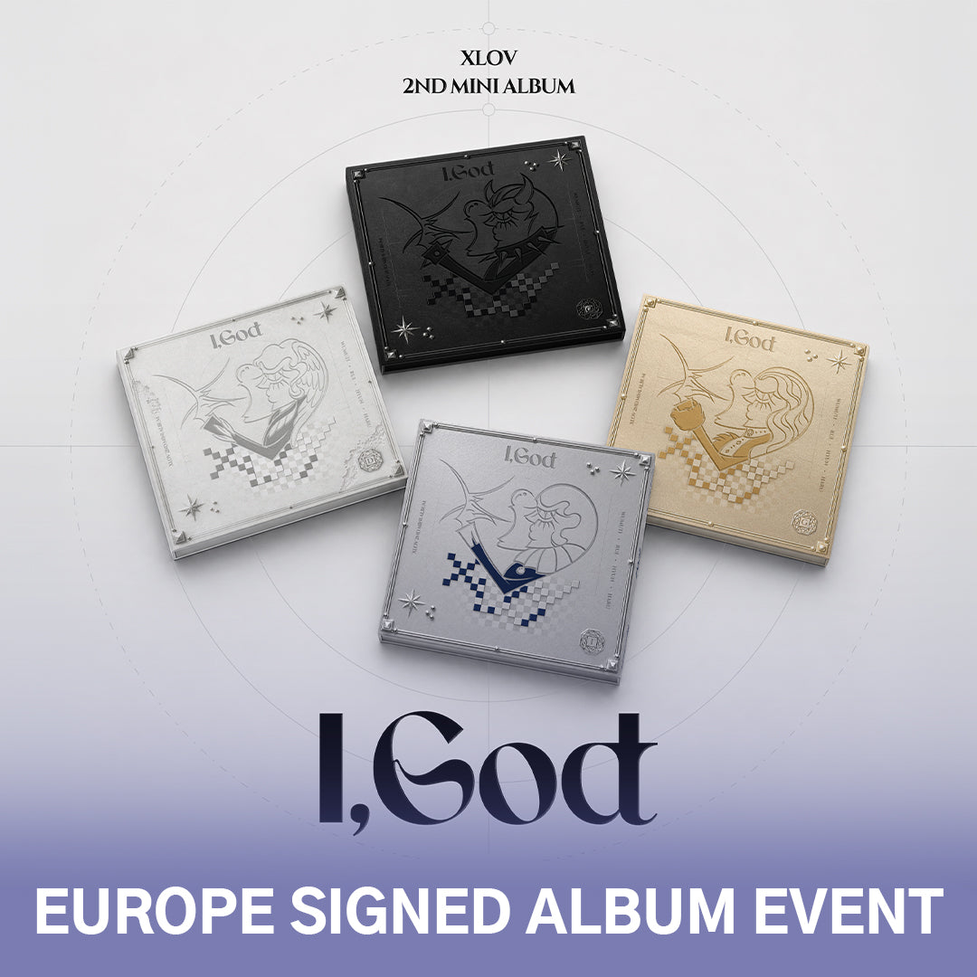 (Pre-Order + EUROPE SIGNED ALBUM EVENT) XLOV - I, God - 2nd Mini Album