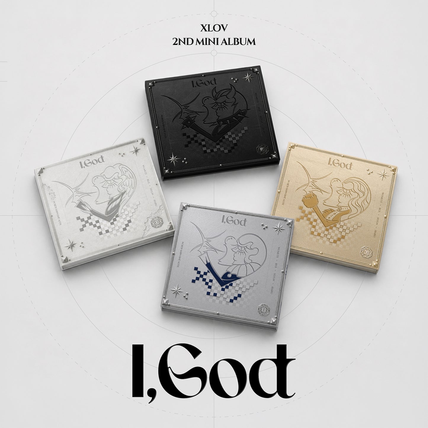 (Pre-Order) XLOV - I, God - 2nd Mini Album