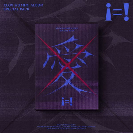 (Pre-Order) XLOV - i=! - 3rd Mini Album (Special Pack Ver.)