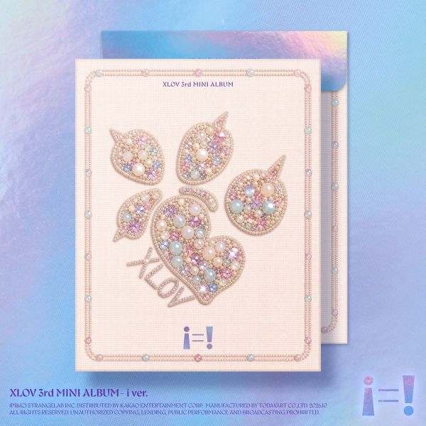 (Pre-Order) XLOV - i=! - 3rd Mini Album (i Ver.)