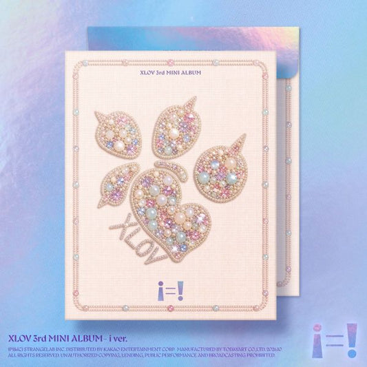 (Pre-Order) XLOV - i=! - 3rd Mini Album (i Ver.)