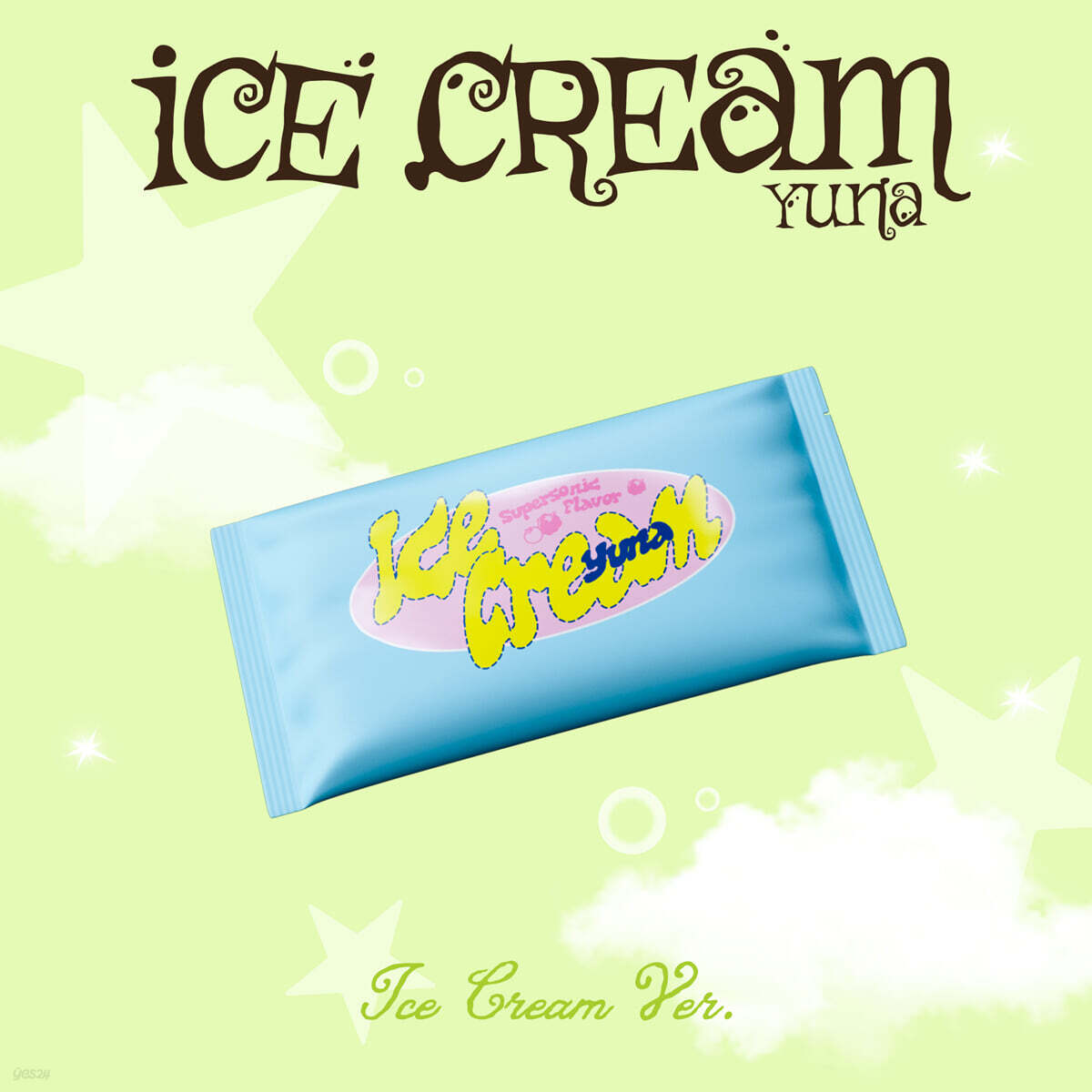 (Pre-Order + POB) YUNA (ITZY) - Ice Cream - Album (Ice Cream Ver.)