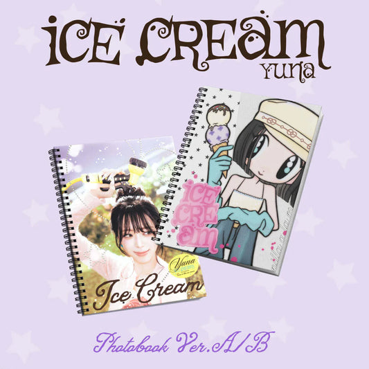 (Pre-Order) YUNA (ITZY) - Ice Cream - Album (Photobook Ver.)