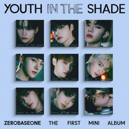 ZEROBASEONE - YOUTH IN THE SHADE - 1st Mini Album (Digipack Ver.)