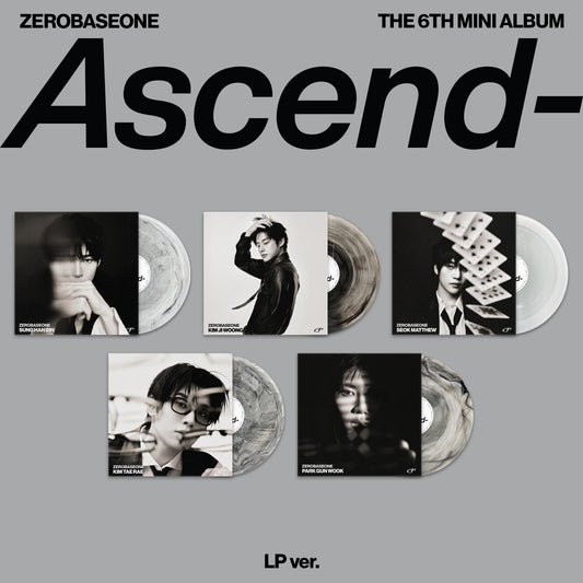 (Pre-Order) ZEROBASEONE - Ascend- - 6th Mini Album (LP Ver.)