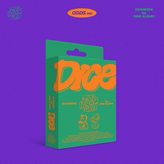 ZOONIZINI (ASTRO) - DICE - 1st Mini Album (ODDS / META Ver.)