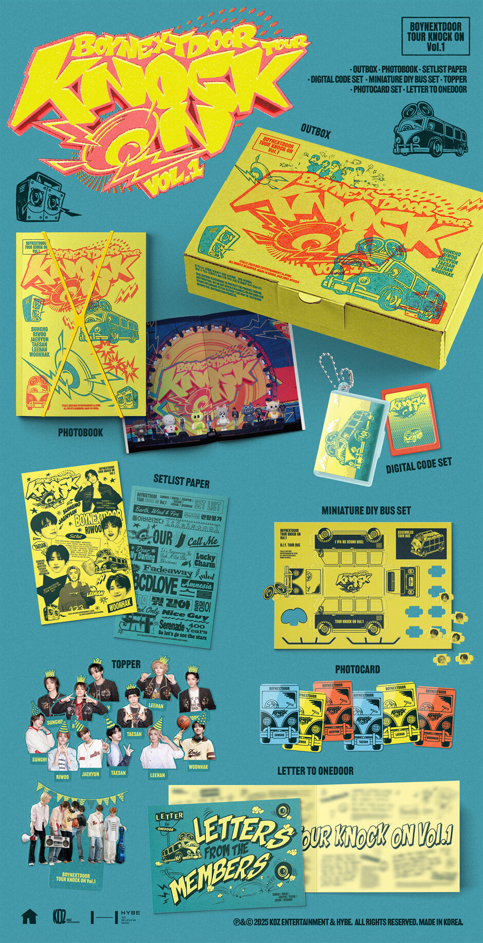 BOYNEXTDOOR - BOYNEXTDOOR TOUR ’KNOCK ON Vol.1’ - Photobook