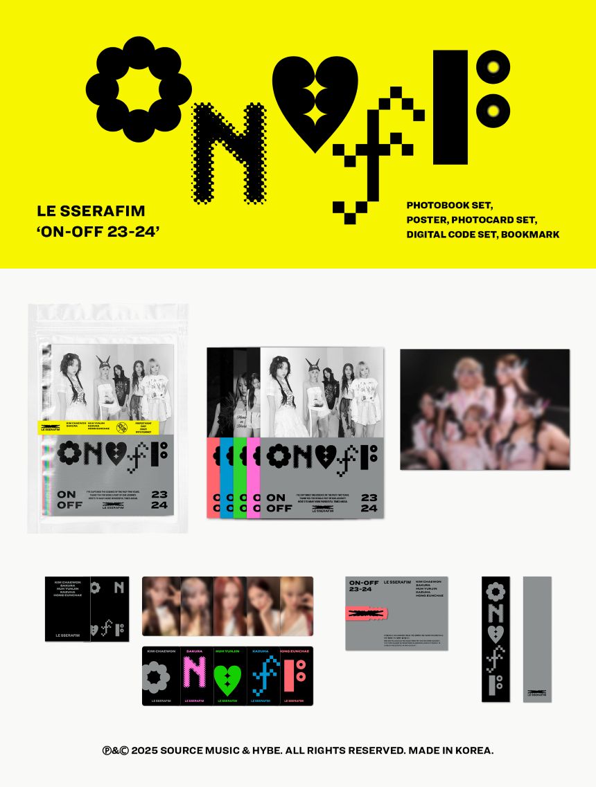 LE SSERAFIM - ON-OFF 23-24 - Photobook