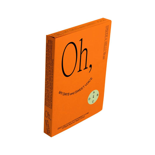 SEVENTEEN - Episode: Oh, My Days and Sweet Voice - Unit Photobook A