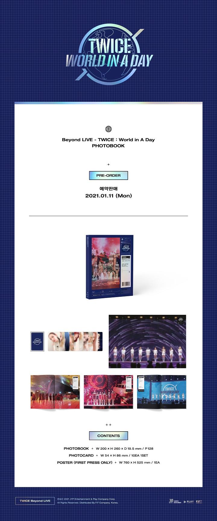 TWICE - Beyond LIVE - World In A Day - Beyond Live Photobook