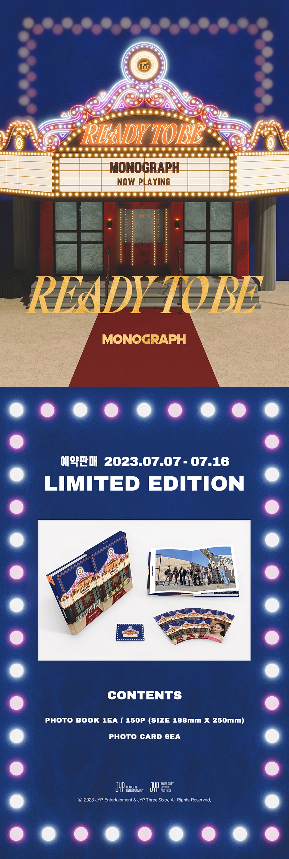 TWICE - READY TO BE - Monograph