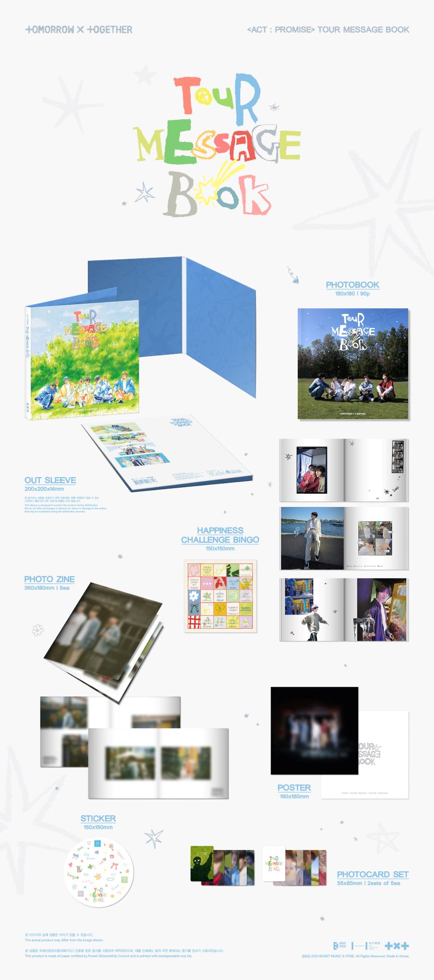 TXT - ACT : PROMISE - Tour Message Book