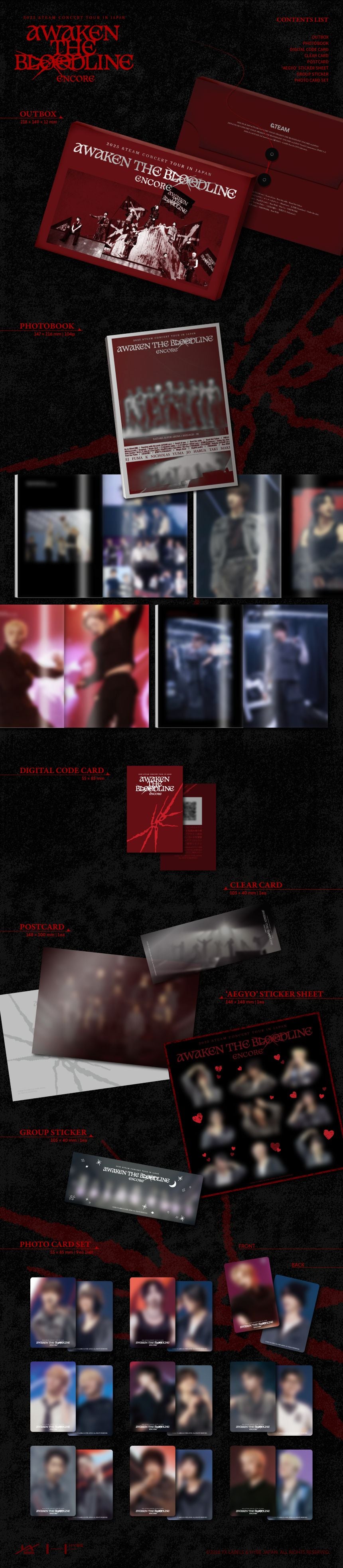 (Pre-Order) &TEAM - CONCERT TOUR 'AWAKEN THE BLOODLINE' ENCORE in JAPAN - Digital Code