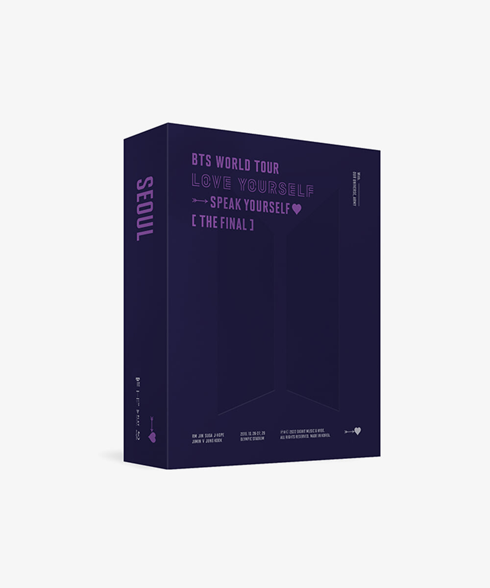 BTS - WORLD TOUR ’LOVE YOURSELF : SPEAK YOURSELF’ [THE FINAL] - Blu-ray