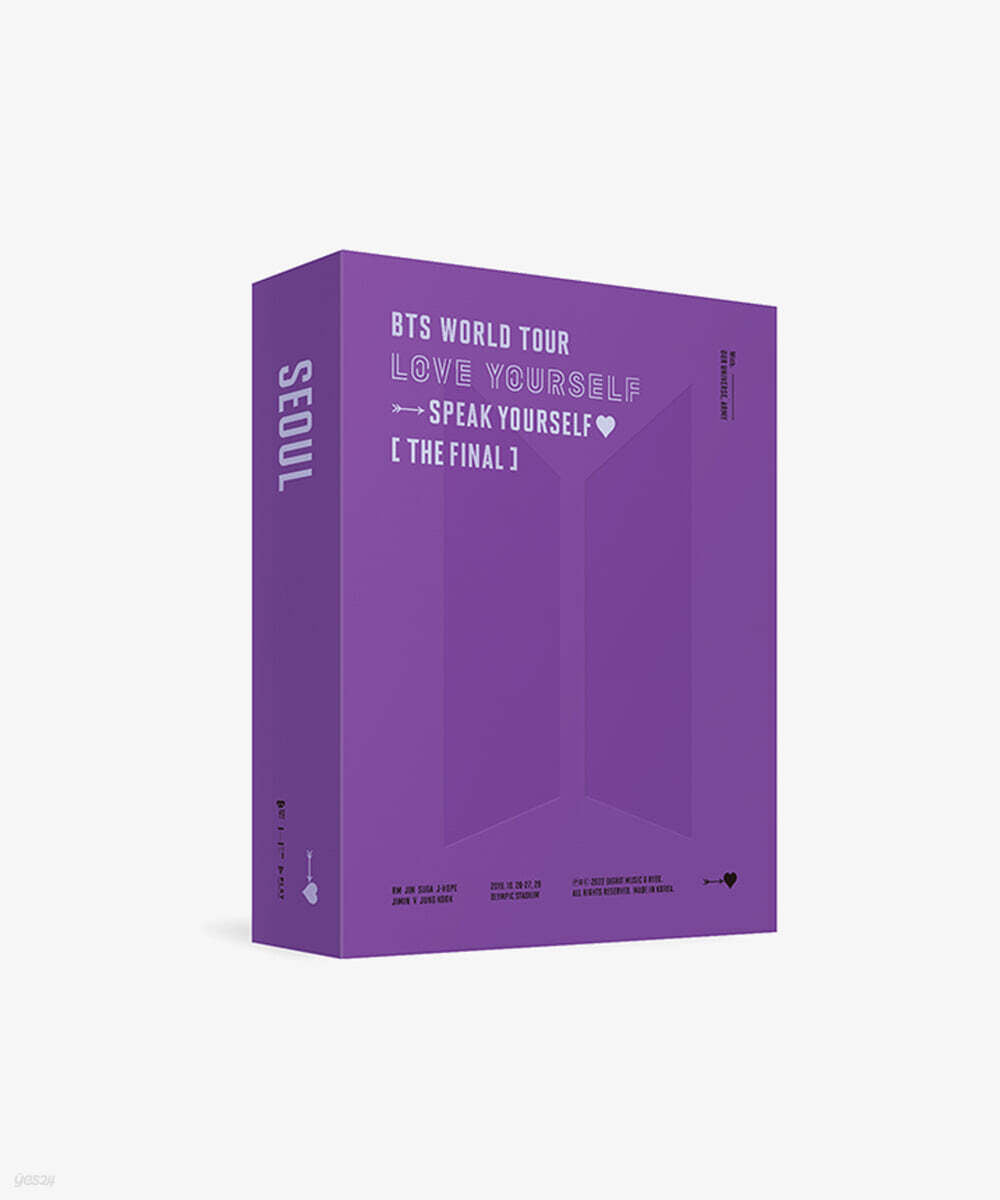 BTS - WORLD TOUR ’LOVE YOURSELF : SPEAK YOURSELF’ [THE FINAL] - Digital Code