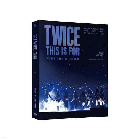 (Pre-Order) TWICE - THIS IS FOR WORLD TOUR IN INCHEON - DVD
