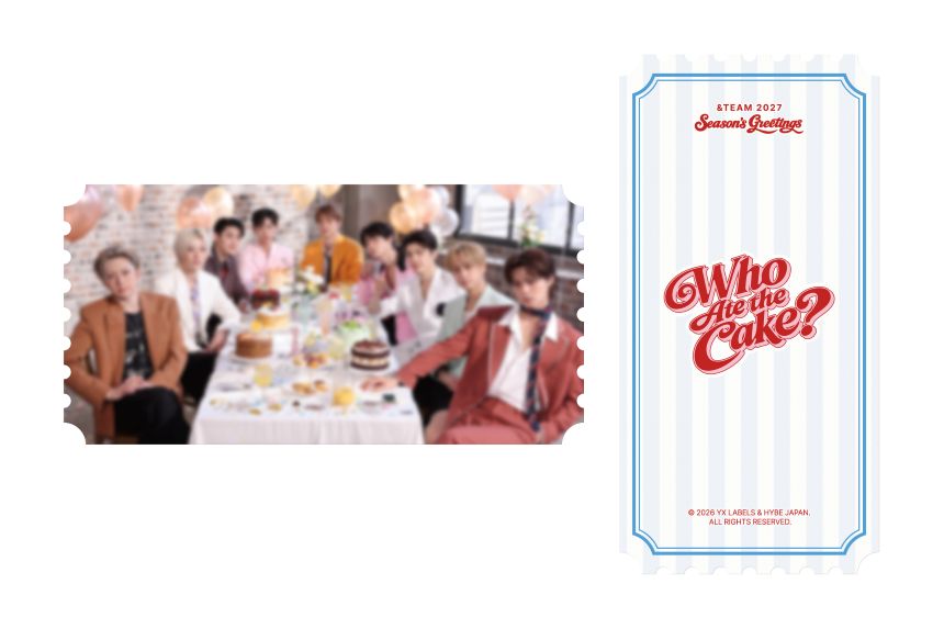 (Pre-Order) &TEAM - 2027 - Who Ate the Cake? Season's Greetings