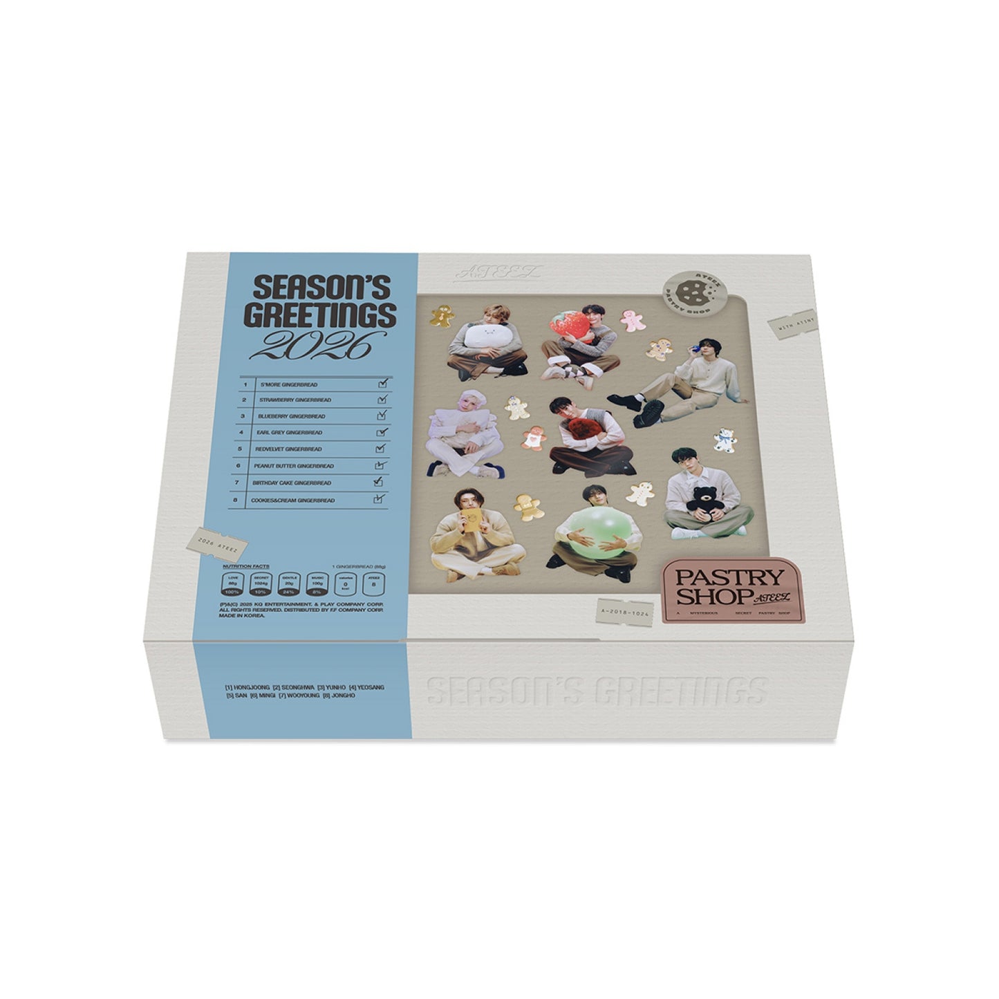 ATEEZ - 2026 - Pastry Shop - Season's Greetings