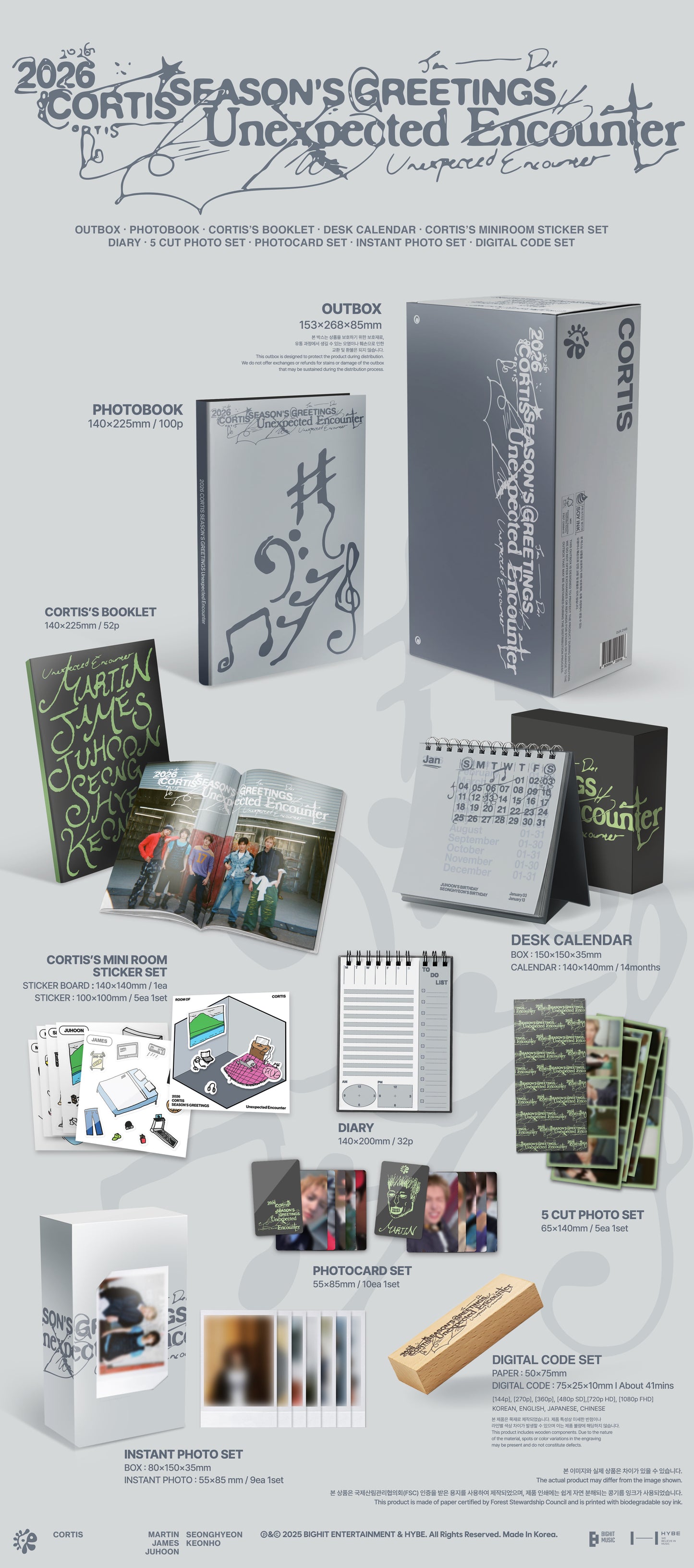 CORTIS - 2026 - Unexpected Encounter - Season's Greetings