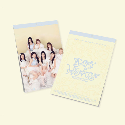 (Pre-Order) Hearts2Hearts - 2027 - Wall Calendar