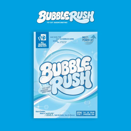 (Pre-Order + POB) ITZY - 2027 - BUBBLE RUSH Season's Greetings