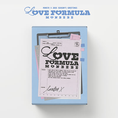 MONSTA X - 2026 - LOVE FORMULA MONBEBE - Season's Greetings