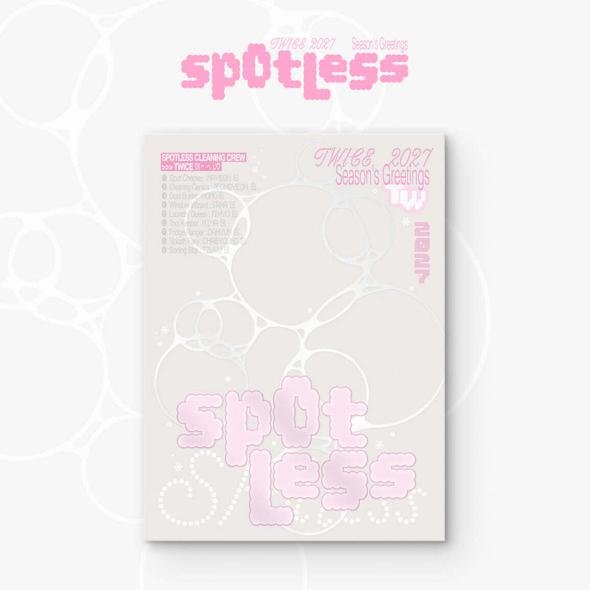 (Pre-Order) TWICE - 2027 - Spotless - Season's Greetings