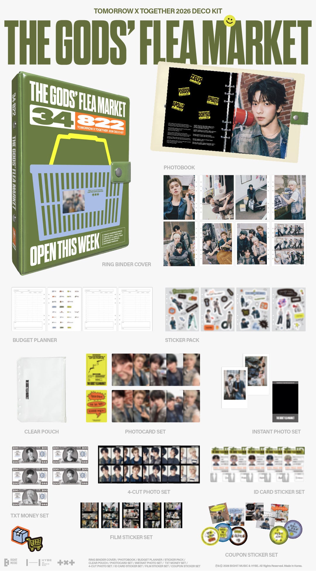 (Pre-Order) TXT - 2026 - DECO KIT