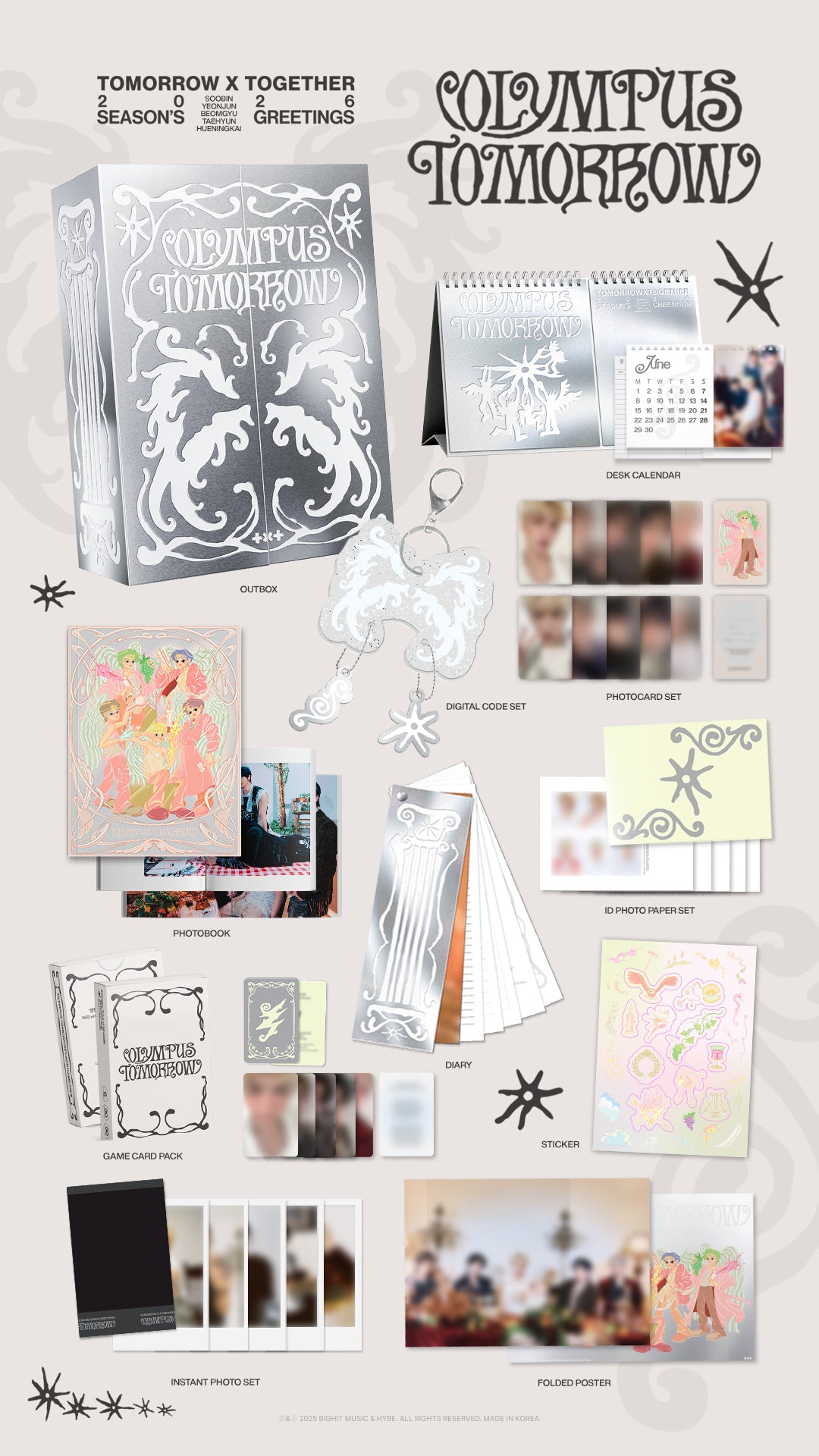 TXT - 2026 - Olympus Tomorrow - Season's Greetings