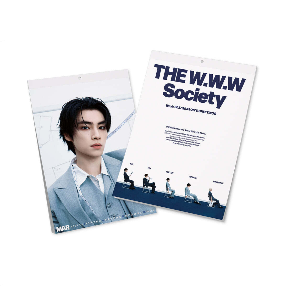 (Pre-Order) WayV - 2027 - Wall Calendar