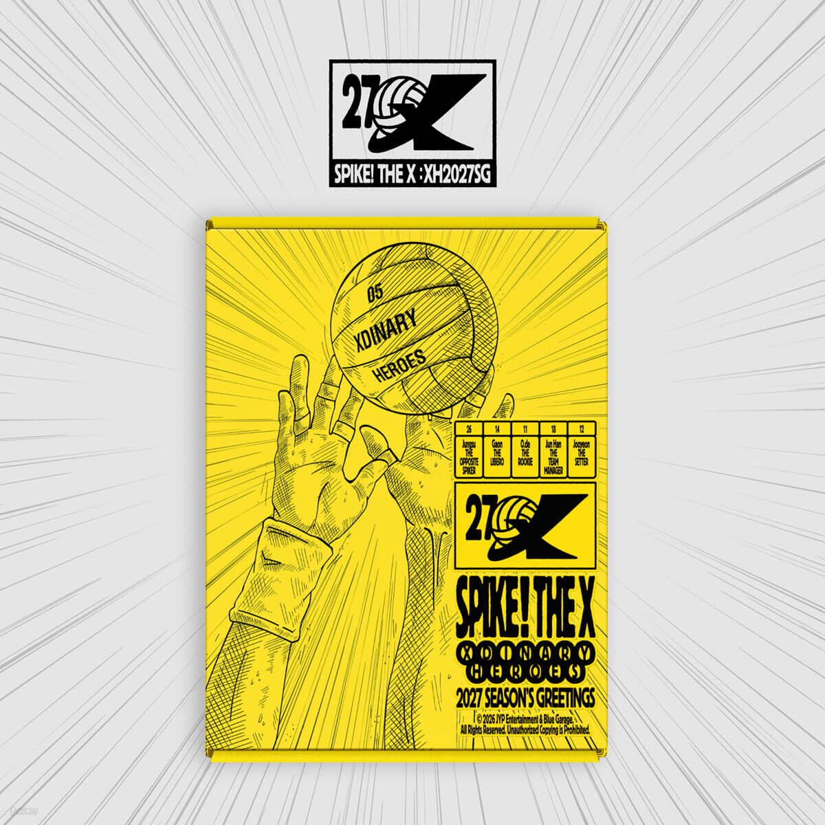 (Pre-Order) Xdinary Heroes - 2027 - SPIKE! THE X - Season's Greetings