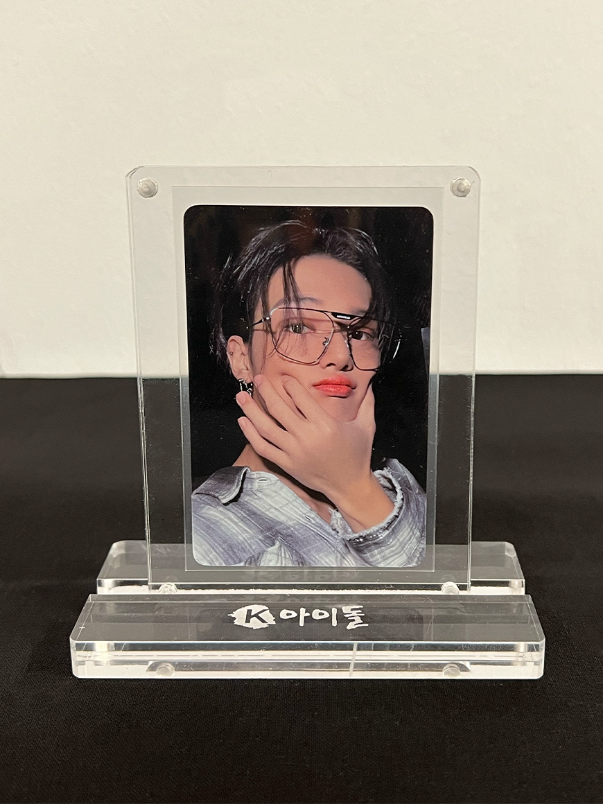 K Idol - Acrylic Photocard Stand