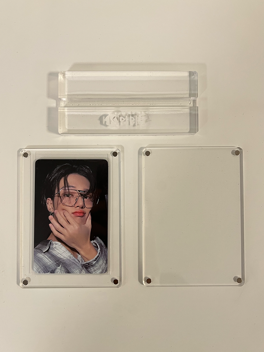 K Idol - Acrylic Photocard Stand