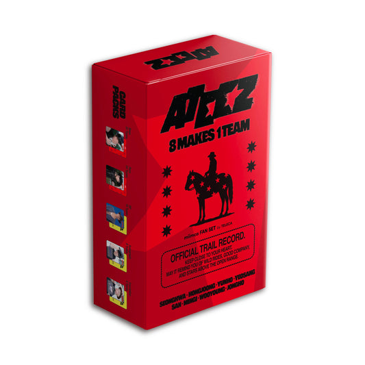 (Pre-Order) TELECA X MIIMCA - ATEEZ - Trading Card Fan Set Ver. 2