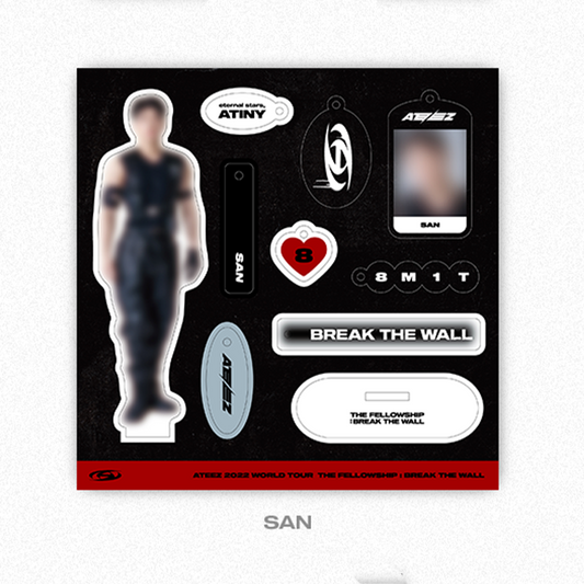 ATEEZ - THE FELLOWSHIP. : BREAK THE WALL - Acrylic Kit (SAN Ver.)