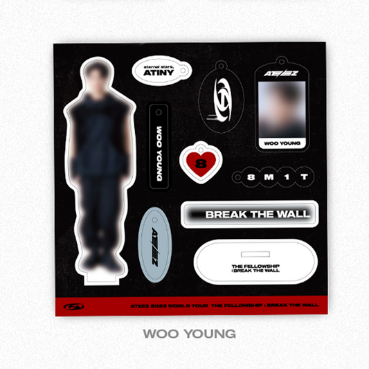 ATEEZ - THE FELLOWSHIP. : BREAK THE WALL - Acrylic Kit (WOOYOUNG Ver.)